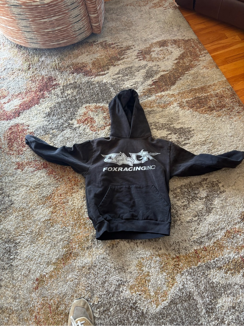Sz M Travis Scott Fox Racing Hoodie black